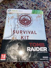 Tomb rider collector survival kit xbox 360