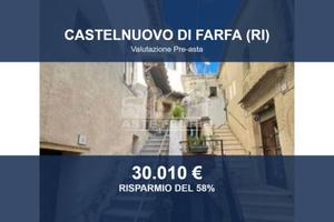 Immobile in asta di 132 m² a Castelnuovo di Farfa
