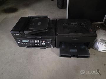 monitor stampante laser e inchiostro