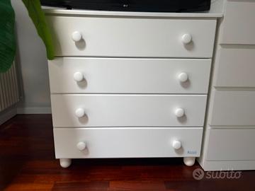 Settimino/Cassettiera linea azzurra