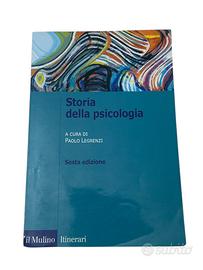 Storia della Psicologia di Paolo Legrenzi 6ª Ed.