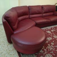 Divano XL Design Bordeaux + Isola mobile (3,20m)