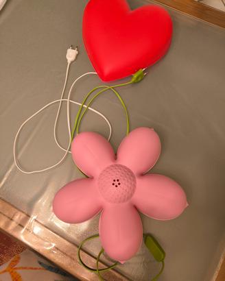Lampade a parete per cameretta IKEA Smila (Cuore 