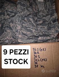 Stock Militare Giacca Army Mimetica Lotto US 