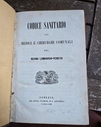 codice sanitario per medici e chirurghi comunali