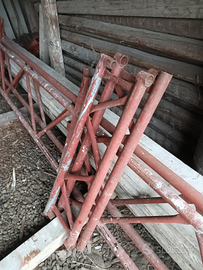 Travi carraie per ponteggio edile metri 5,40