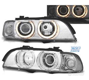 FARI BMW E39 95-03 OCCHI ANGELI CROMATI