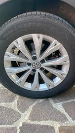 Cerchi e gomme  tiguan 17  wv t-roc t-cross