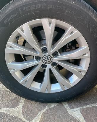 Cerchi e gomme  tiguan 17  wv t-roc t-cross