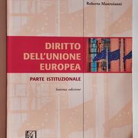 Diritto dell'Unione europea Parte istituzionale 