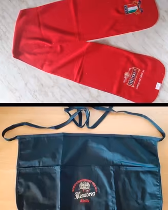 Runner bancone Birra Peroni e Grembiule da barista