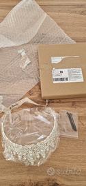Tiara Diadema con Strass per Sposa/Cerimonia nuova