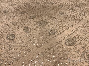 Copriletto o copritavola scintillante matrimoniale