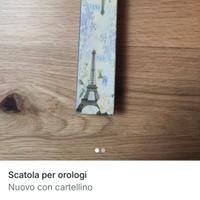 scatola porta orologi 