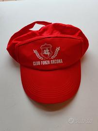 Cappellino Vintage Club Forza Ancona  Rosso adulto