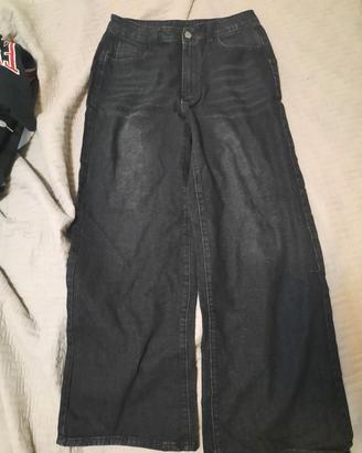 Jeans gamba larga 