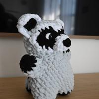 Procione peluche amigurumi