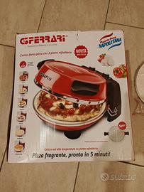 Forno pizza g Ferrari con pietra biscotto saputo