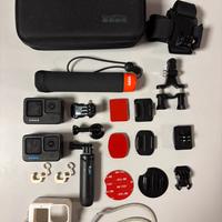 GoPro hero 9 e 10 black + acces. PREZZO TRATTABILE