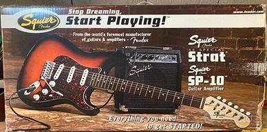 Fender Squier Strat Pack SP 10 Sunbust