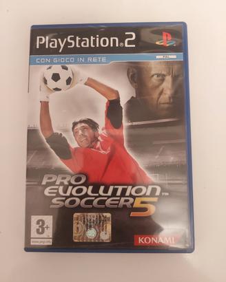 PRO EVOLUTION SOCCER 5 PS2 PLAYSTATION PES NO PS1 