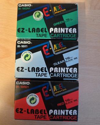 Casio EZ Label Printer Tape Cartridge