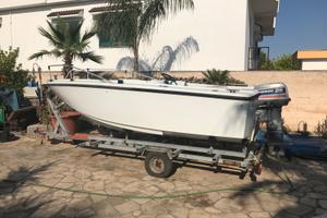 Barca,motore e carrello