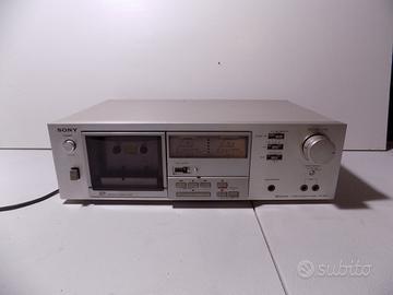 Sony Stereo Cassette Deck TC-K55 Vintage Argento