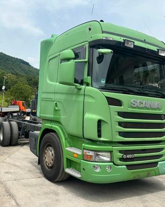 SCANIA G 480 - Pianale con Rampe (In Allestimento)