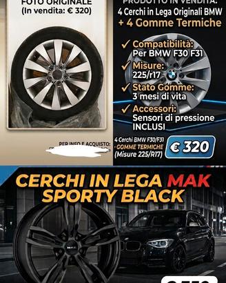 Cerchi e gomme BMW