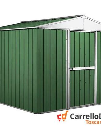 Box porta attrezzi lamiera 276x260 verde