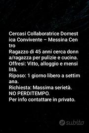 Collaboratrice Domestica