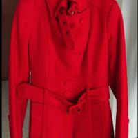 Cappotto Imperial lana rosso