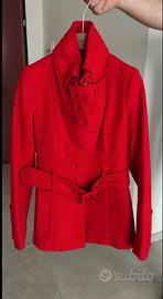 Cappotto Imperial lana rosso