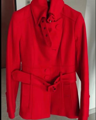 Cappotto Imperial lana rosso