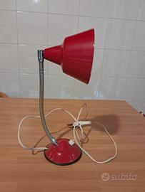 Abat-jour vintage rosso 