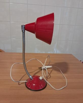 Abat-jour vintage rosso 