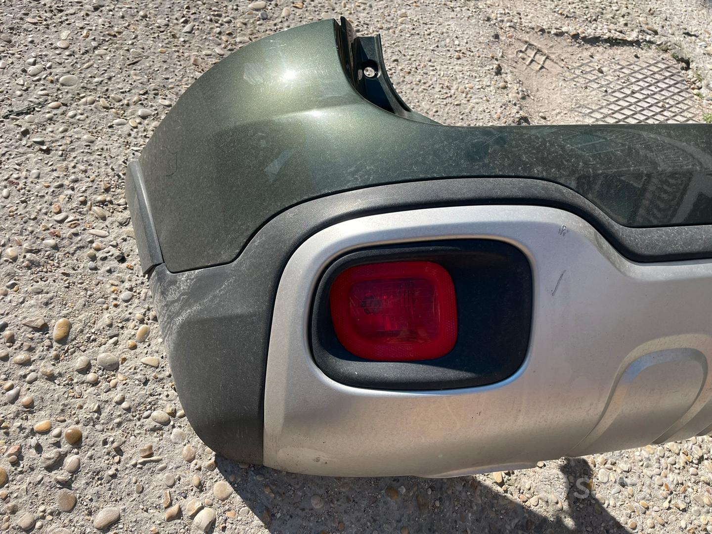 Protezione Paraurti Posteriore Chromemaster Per Fiat Panda Cross 2020+ - Acciaio Inox Spazzolato