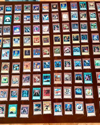 Lotto 112 carte Yu-Gi-Oh prima stampa italiana