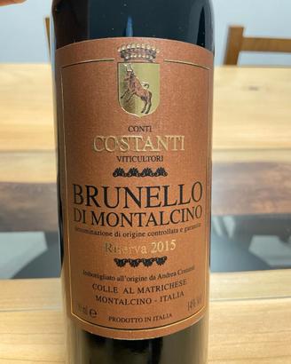 Costanti Riserva Brunello di Montalcino DOCG 2015