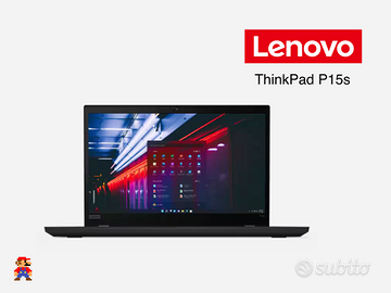 NB Workstation Lenovo ThinkPad P15s i7 in garanzia