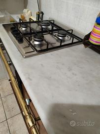  Cucina massello di castagno  e marmo