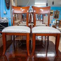 Sedie Classiche In Legno Imbottite – 24942