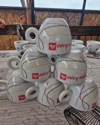 tazze illy da collezione per cappuccino 