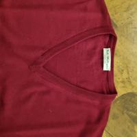GILET ROSSO CHIARO JOHN WELLINGTON PURA LANA 52