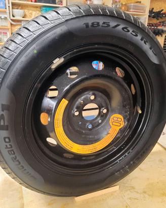 Ruota di scorta completa di cerchione  185/65 R15