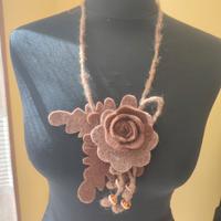 collana in feltro 