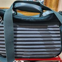 Mandarina Duck, vintage tank bag, verde scuro