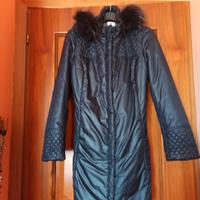 Cappotto in piumino lungo con cappuccio ! 