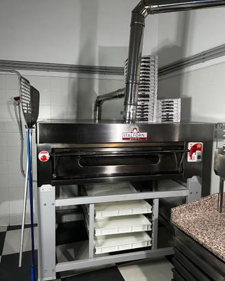 Forno Pizza Professionale Italforni 8 Pizze